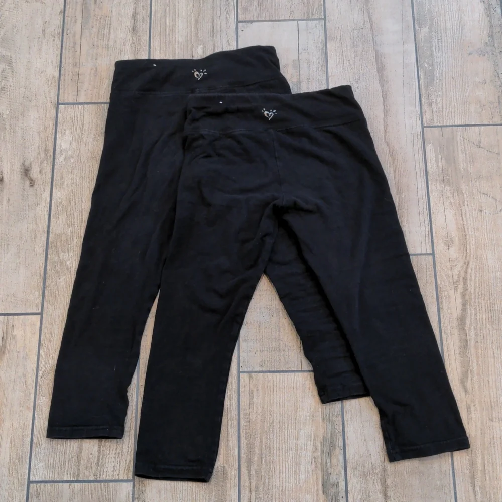 Lot of 2 Girls' Justice Capri Leggings